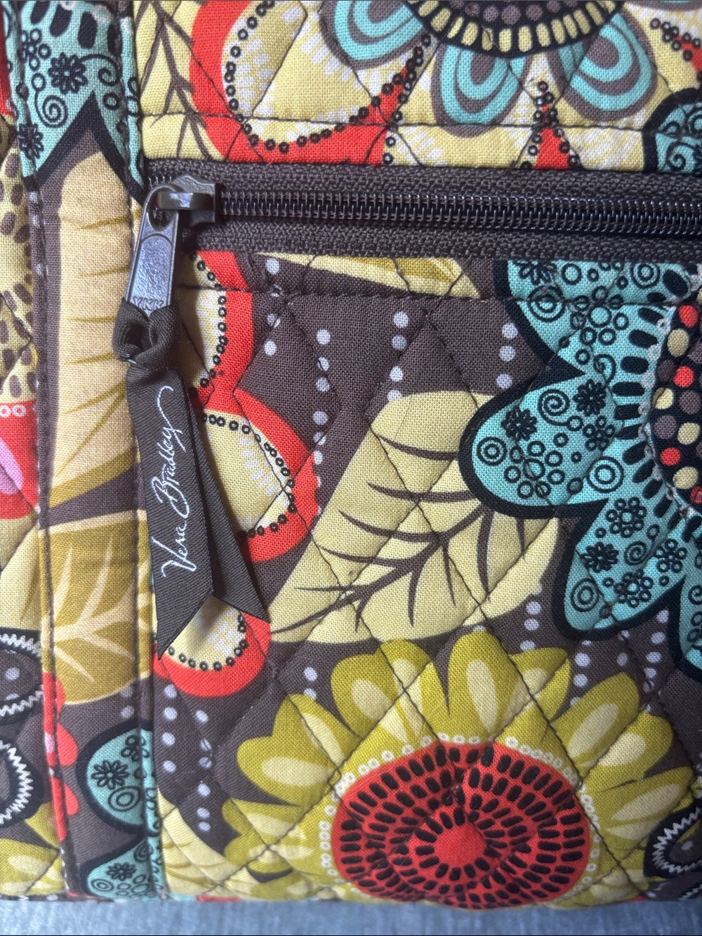 Vera Bradley Quilted Floral Tote - Picture 2 of 6
